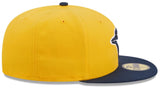 New Era MLB Toronto Blue Jays Two-Tone Color Pack 59FIFTY Fitted Hat - Yellow/Navy