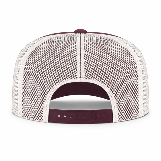 47' Vancouver Millionaires Golden Age Captain RL Snapback Hat - Maroon