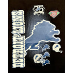 Men's Mitchell & Ness NFL Detroit Lions 75th Season 1934-2008 Tee - Black