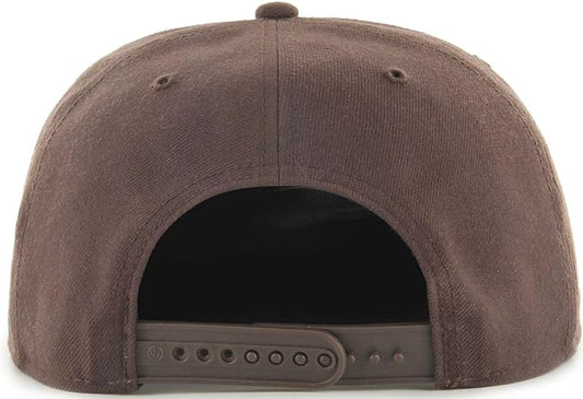 '47 Captain Toronto Raptors NBA Chocolate Snapback - Chocolate