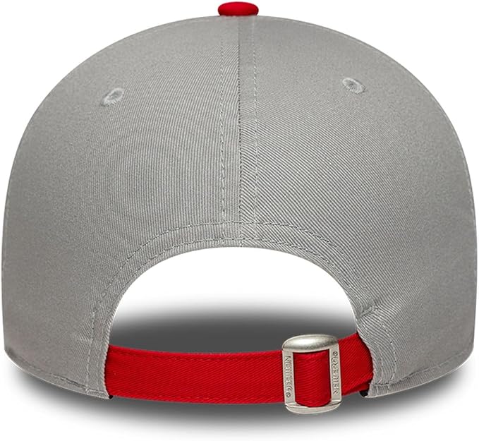New Era 9FORTY EPL Liverpool FC Contrast Adjustable Hat - Grey/Red
