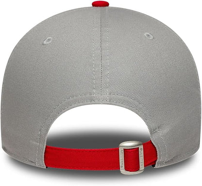 New Era 9FORTY EPL Liverpool FC Contrast Adjustable Hat - Grey/Red