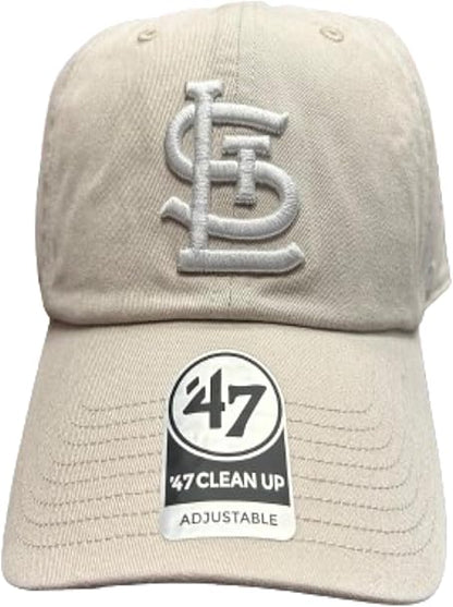 '47 Clean Up MLB St. Louis Adjustable Hat - Beige