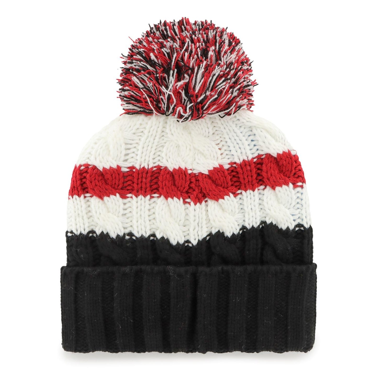 47 Brand NBA Toronto Raptors Ashfield Cuffed Knit Hat - Red
