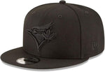 New Era 9FIFTY MLB Toronto Blue Jays Adjustable Snapback Hat - Black / Black