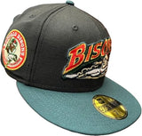 New Era 59FIFTY MiLB Buffalo Bisons Fitted Hat - Black/Green