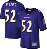 Mitchell & Ness NFL Men's Baltimore Ravens Ray Lewis #52 Legacy Jersey - Purple