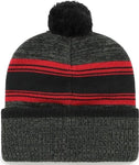 '47 NBA Toronto Raptors Fadeout Cuff Knit Hat - Grey