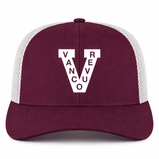 47' Vancouver Millionaires Golden Age Captain RL Snapback Hat - Maroon