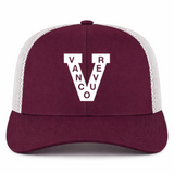 47' Vancouver Millionaires Golden Age Captain RL Snapback Hat - Maroon