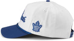 American Needle NHL Toronto Maple Leafs Roscoe Rope Adjustable Snapback Hat - White/Blue