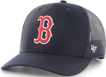 47 Trucker MLB Boston Red Sox Mesh Back Adjustable Snapback Hat - Navy