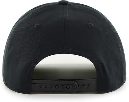 47 NCAA Texas Long Horns Break Wood Suede Hitch Adjustable Snapback Hat - Black