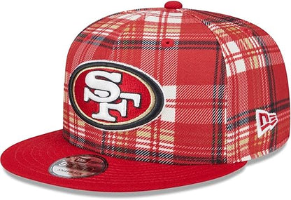 New Era NFL San Francisco 49ers 2024 Sideline Statement 9FIFTY Adjustable Snapback Hat - Scarlet