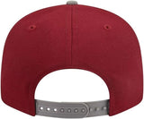 New Era MLB Toronto Blue Jays Two Tone Color Pack 9FIFTY Adjustable Snapback Hat - Maroon/Silver