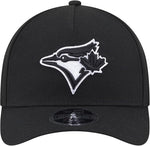 New Era MLB Toronto Blue Jays 9FORTY A-Frame Adjustable Hat - Black