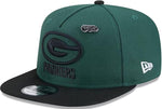New Era Men's Green Bay Packers 2024 Inspire Change A-Frame 9FIFTY Snapback Hat - Green/Black