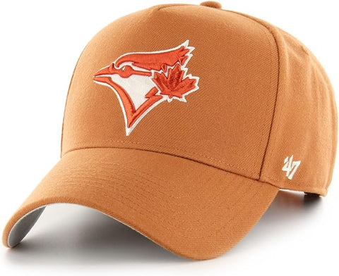 '47 MLB Toronto Clay Ballpark Offside DT Adjustable Snapback Hat - Brown