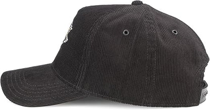 American Needle NHL Pittsburgh Penguins Corduroy Valin Adjustable Snapback Cap - Black