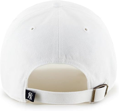 '47 MLB New York Yankees Alternate Clean Up Adjustable Hat - White/Navy