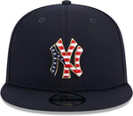 New Era York Yankees 9Fifty Fourth of July Flat Snapback Adjustable Hat - Navy