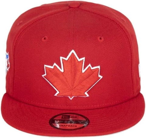 New Era Toronto Blue Jays Scarlet Turn Back The Clock 9FIFTY Snapback Hat - Red