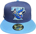 New Era MLB Toronto Blue Jays 20th Anniversary 59FIFTY Fitted Hat - Navy/Steel Blue