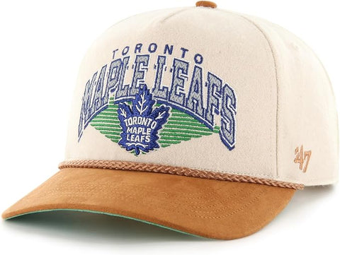 47 NHL Toronto Maple Leafs Pomona Wool Rope Hitch Adjustable Hat - Beige