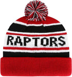 47 MLB Toronto Raptors Youth Hangtime Ace Cuffed Knit Beanie - Red
