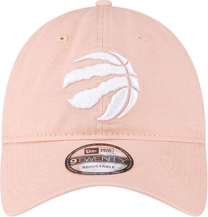 New Era 9TWENTY NBA Toronto Raptors Adjustable Hat - Pink