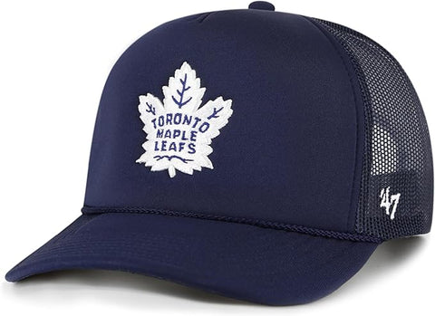 47 NHL Toronto Maple Leafs Foam Front Mesh Trucker FM - Navy