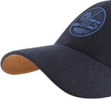 47 NHL Edmonton Oilers Peacoat Clean Up Adjustable Hat - Navy