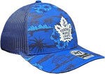 47 NHL Toronto Maple Leafs Fiji Trucker Adjustable Snapback Hat - Blue