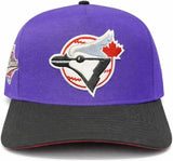 Mitchell & Ness MLB Toronto Blue Jays 1992 World Series Adjustable Snapback Hat - Purple/Black