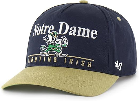 '47 NCAA Notre Dame Fightin Irish Super Hitch Adjustable Snapback Hat - Navy