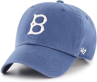 47 MLB Brooklyn Cooperstown Clean Up Adjustable Cap - Blue