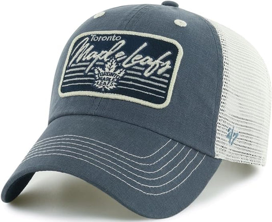 47 Clean Up Toronto Five Point Mesh Back Adjustable Cap - Blue