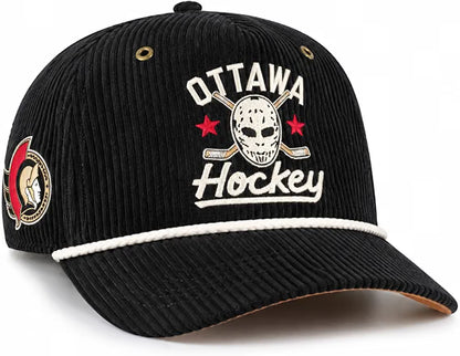 '47 Hitch NHL HPD Corduroy Adjustable Snapback Hat