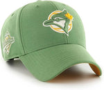 '47 MLB Toronto Blue Jays MVP Sure Shot World Series Adjustable Snapback Hat - Green