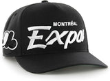 '47 MLB Montreal Attitude RF Hitch Adjustable Snapback Hat - Black