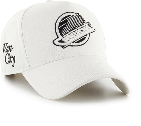 '47 NHL Vancouver Canucks Offside Foundation Adjustable Snapback Hat - White