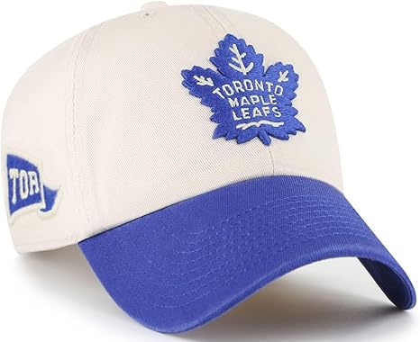 47 Clean Up NHL Toronto Grand Stand Adjustable Hat - Cream