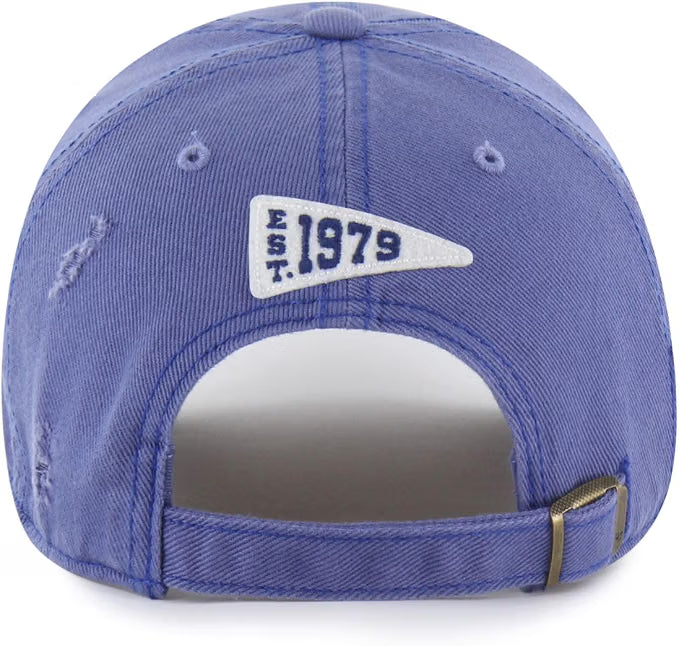 '47 NHL Edmonton Oilers Seymoore Clean Up Adjustable Hat - Blue