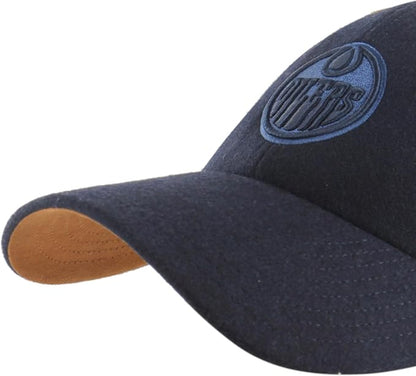 47 NHL Edmonton Oilers Peacoat Clean Up Adjustable Hat - Navy