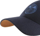 47 NHL Edmonton Oilers Peacoat Clean Up Adjustable Hat - Navy