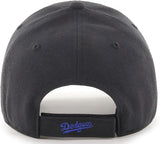 '47 MLB Los Angeles Dodgers MVP Adjustable Hat - Black/Blue
