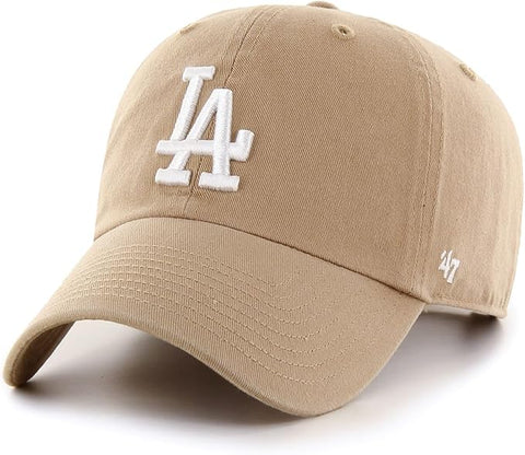 47 Clean Up MLB Los Angeles Adjustable Cap - Khaki