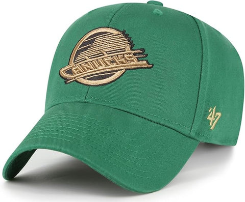 '47 MVP NHL Vancouver Canucks Lucky Green Legend Adjustable Hat - Green