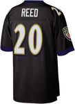 Mitchell & Ness NFL Men's Baltimore Ravens Ed Reed #20 Legacy Jersey - Black