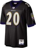 Mitchell & Ness NFL Men's Baltimore Ravens Ed Reed #20 Legacy Jersey - Black